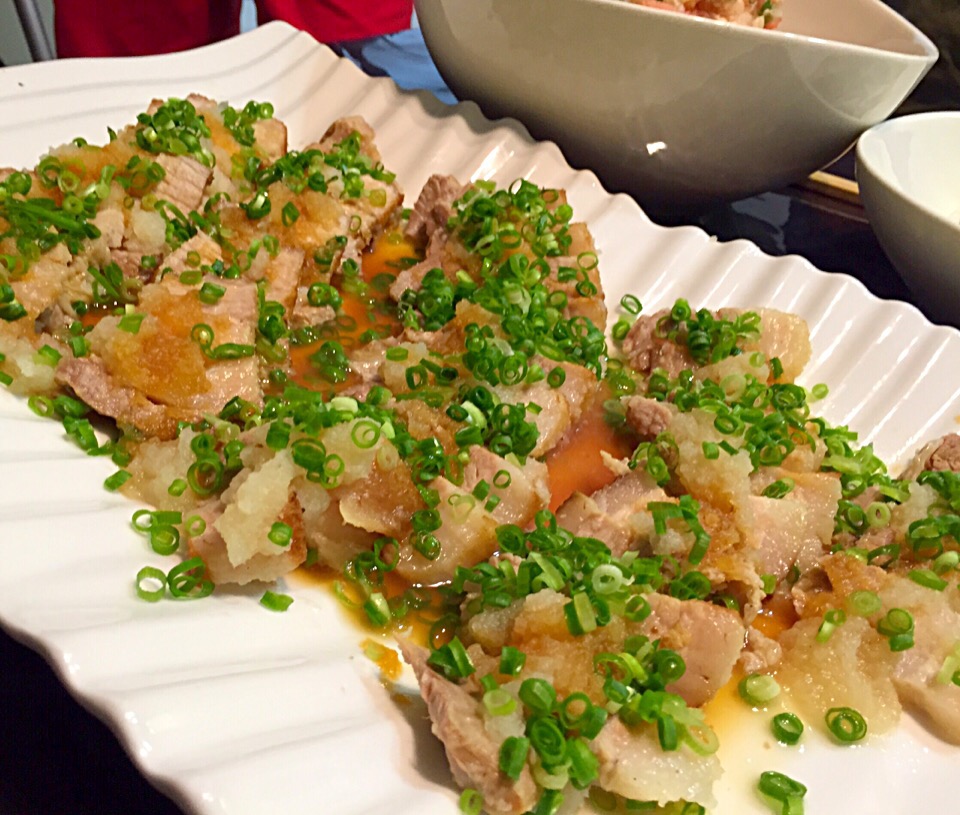 大根おろしでジューシー焼き豚✨トンコロリ🐷